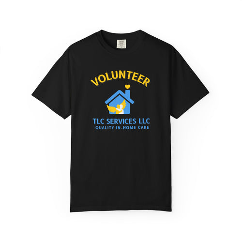 Volunteer TLC Services T‑Shirt – ‘Volunteer’ Home Care Logo Tee