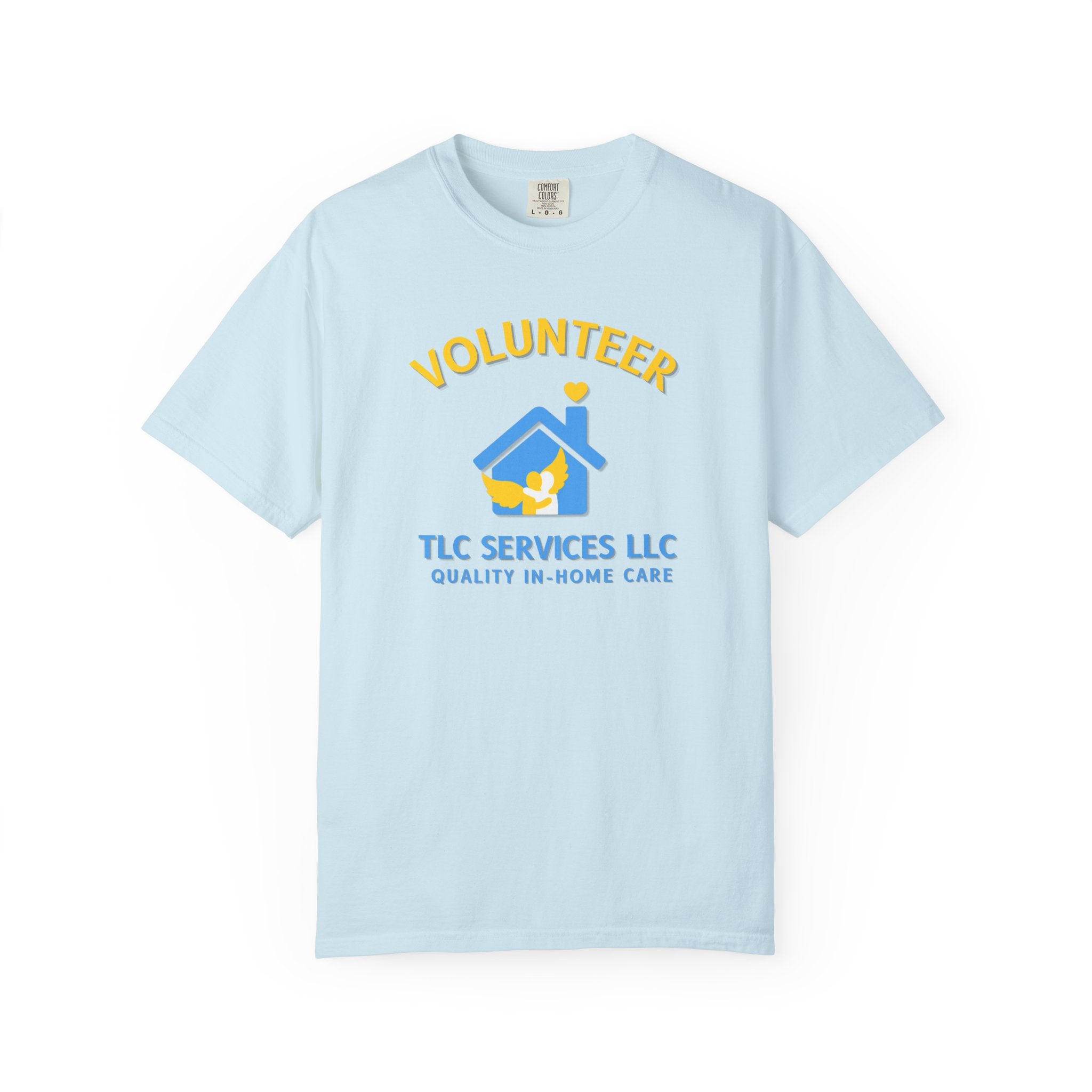 Volunteer TLC Services T‑Shirt – ‘Volunteer’ Home Care Logo Tee