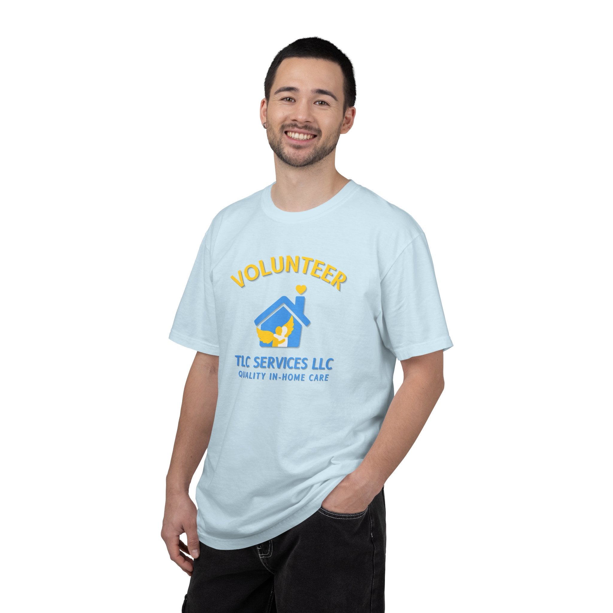 Volunteer TLC Services T‑Shirt – ‘Volunteer’ Home Care Logo Tee