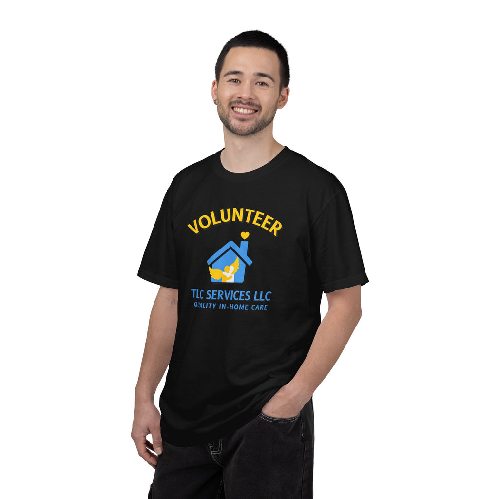Volunteer TLC Services T‑Shirt – ‘Volunteer’ Home Care Logo Tee