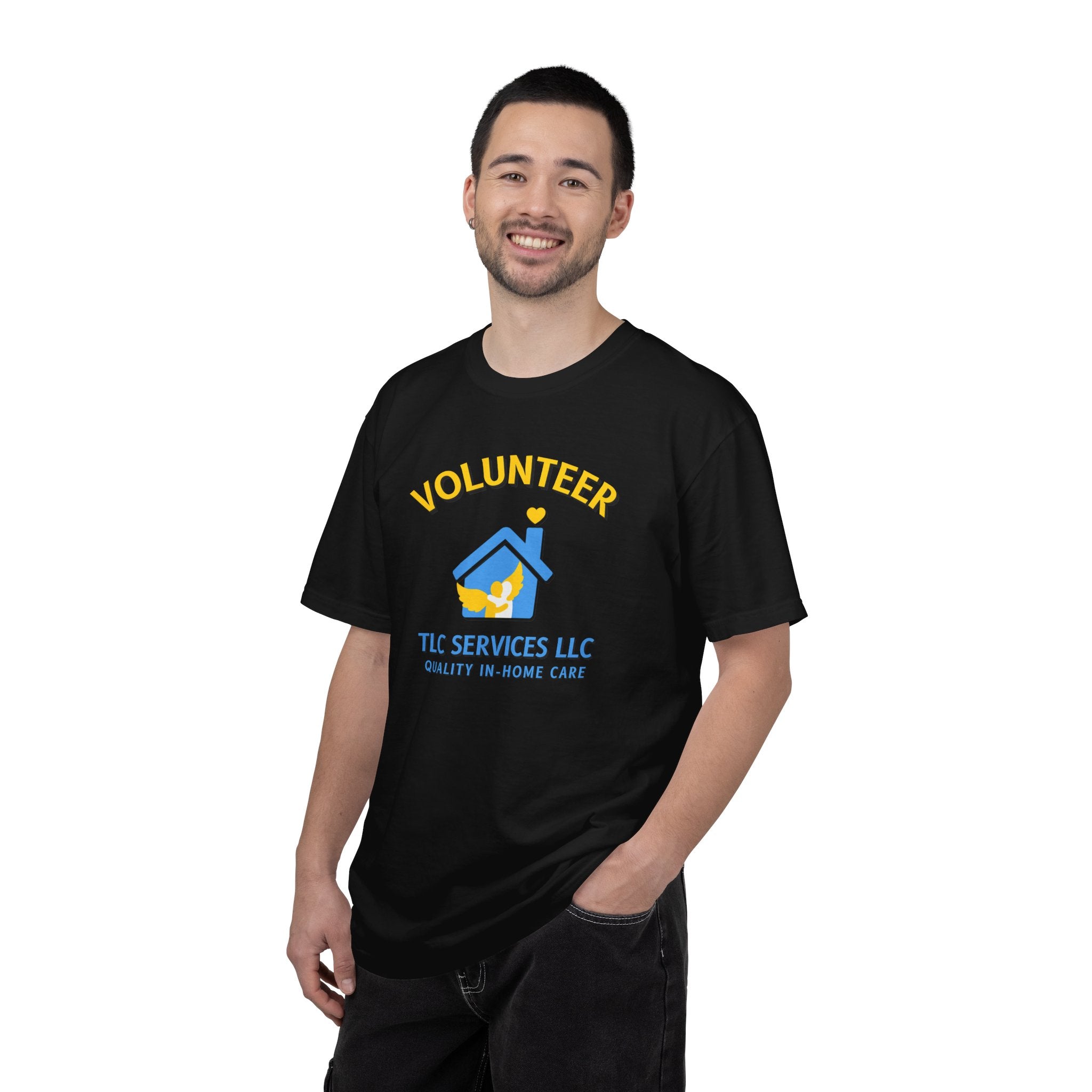 Volunteer TLC Services T‑Shirt – ‘Volunteer’ Home Care Logo Tee